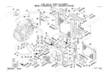 takeuchi-tl130-compact-track-loader-parts-catalog-bt8z012-engine-parts-52.webp Takeuchi TL130 exploded view of engine cooling system, radiator, fan shroud, and hoses with numbered parts list references.