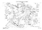 takeuchi-tl150-compact-track-loader-parts-catalog-bt7z012-boom-parts-370.webp Takeuchi TL150 exploded view diagram of the loader arm assembly, showing hydraulic cylinders, pins, and hardware components.