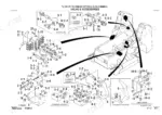 takeuchi-tl150-compact-track-loader-parts-catalog-bt7z012-hydraulic-parts-160.webp Takeuchi TL150 exploded view diagram of hydraulic valves, high flow accessories, and mounting hardware components.