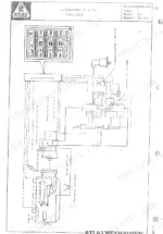 Terex Atlas workshop manual engine and hydraulic control system wiring diagram.