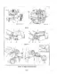 Versatile 835, 855, 875, 895, 935, 950 lubrication points diagram for engine, frame pivot, and drivetrain components.
