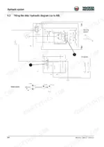 wacker-neuson-3001-dumper-service-manual-1000156004-hydraulic-242-2.webp Wacker Neuson 3001 hydraulic system diagram showing skip tilting, steering cylinder, and tilt cylinder circuits.