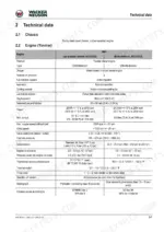 wacker-neuson-3001-dumper-service-manual-1000156004-specs-39-5.webp Wacker Neuson 3001 Yanmar engine technical specifications table including power, torque, and pressure data.