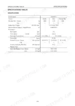 Takeuchi TB23R Compact Excavator, TB23R Compact Excavator specifications table for machine mass and performance.