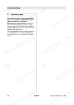 032b9448-b-troubleshooting-136 Bomag BC 462 RB, BC 472 RB, BC 472 RS troubleshooting manual page 136, general notes on safety and maintenance procedures.