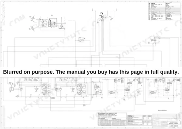 Bomag BW 216 DH-4, BW 216 PDH-4, BW 219 DH-4, BW 219 PDH-4, BW 226 DH-4, BW 226 PDH-4 hydraulic schematic showing travel and vibration pumps.