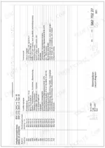 080f9d6e-b-page-1061 Bomag BW 216 DHC-4, BW 216 PDHC-4 circuit diagram table of contents listing electrical system functions and drawing numbers.