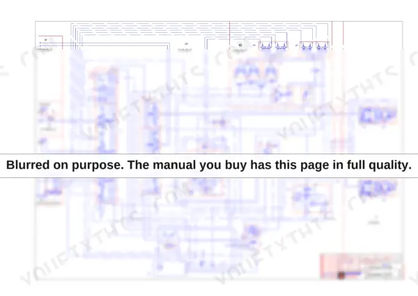 Terex Atlas 1504 LC, 1604 LC hydraulic schematic diagram showing control valves, pump circuits, and system flow connections.