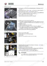 0f3ed69c-b-procedures-77 Wacker Neuson DW60, DW90, DW100, D18-01, D18-02, D18-03 engine oil change procedure, drain plug, and oil level check diagrams.