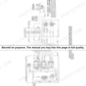 Sperry New Holland 782 forage harvester electrical wiring diagram showing operator control box and motor circuits.