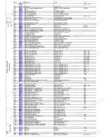 Bomag BW 211 D-40, BW 212 D-40, BW 213 D-40 electrical component listing table with relay, sensor, light, and fuse specifications.
