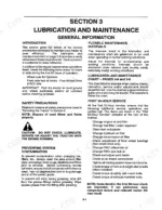 1e26320a-b-maintenance-169 New Holland 8670, 8770, 8870, 8970 maintenance guide covering lubrication intervals, safety precautions, and first 50-hour service tasks.