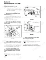 20916b6d-b-hydraulic-156 Bomag BW124D, BW124PD, BW124PDB transmission system hydraulic filling procedure with diagrams of hose and motor connections.