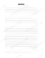 21ad644c-b-maintenance-4 Ford 7810 service manual page featuring a blank lined template for taking handwritten notes.