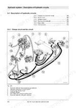 27ec8e72-b-hydraulic-380 Bomag BW 191 AD-5 AM, BW 206 AD-5 AM hydraulic diagram showing charge circuit, fan circuit, pumps, and solenoid valves.