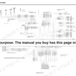 Gehl V420 / Mustang 4200V electrical system wiring diagram for ROPS/FOPS harness 50306846 and 50307889.
