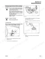 Bomag BW177D-50, BW177DH-50, BW177PDH-50 maintenance procedure for changing engine oil and oil filter cartridges.