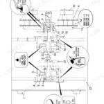 Bomag BW 219 D-4, BW 219 PD-4, PD-4 exploded view of drum repair overview showing lubrication points, oil types, and torque specs.