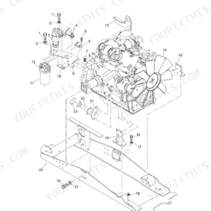 Bomag 815-2, BF 815, LPH 814-2, BF814 Parts Catalog — Wiring Diagrams