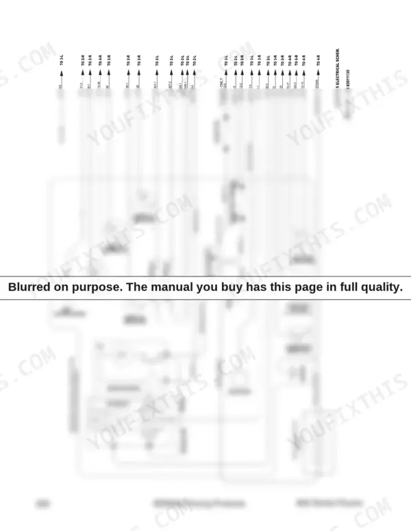Bomag 815-2, BF 815, LPH 814-2, BF814 electrical schematic showing battery, starter, alternator, and circuit breaker wiring.