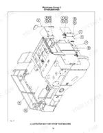 3eecad8f-b-exploded-view-18 Bomag RS950 and RS950B exploded view of Mainframe Group 2 components.