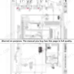 Bomag BM 1000/35 wiring diagram showing ignition switch, battery, starter, generator, and emergency stop circuit connections.