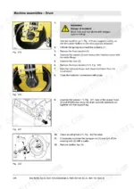 48fd6c77-b-procedures-346 Bomag BW 80 AD-5, BW 90 AD-5, BW 90 AC-5, BW 100 ADM-5, BW 100 ACM-5, BW 90 SC-5, BW 100 SC-5, BW 100 SCC-5 drum removal procedure steps.