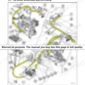Bomag BW 191 AD-5, BW 191 ADO-5, BW 206 AD-5, BW 206 ADO-5 wiring diagram for old version without power board SCR heating.