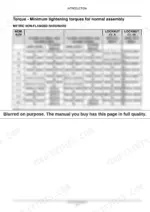 4a9c1570-b-torque-20 New Holland 790CP torque table for metric non-flanged hardware, listing tightening specifications for M4 to M24 bolts and locknuts.