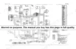 4de753ac-b-wiring-25 Link-belt LS-1600 electric circuit wiring diagram showing monitor display, controller, and component index table.