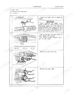 4de753ac-b2-page-63 Link-belt LS-1600 undercarriage upper roller removal procedure steps including grease valve bleeding and track jacking.