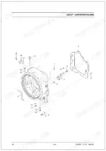 4ec86a0b-b-exploded-view-359 Bomag BW 24 R exploded view diagram of the converter housing assembly with numbered parts list components.
