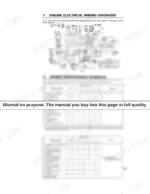 4f5d4e04-b-wiring-69 Bomag ProPaver 4400, 4410, 4420 engine electrical wiring diagram and maintenance schedule table for daily inspections.