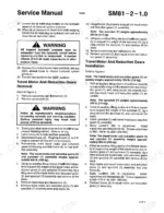 501d6125-b-procedures-9 Link-belt 4300, 4300 Quantum service manual procedures for travel motor and reduction gears removal and installation steps.