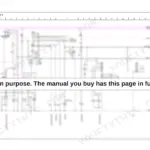 Wacker Neuson EZ17, PowerTilt PTS4.5 wiring diagram part 1 showing electrical circuits, sensors, and control components.