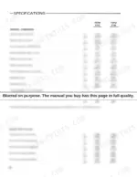 586bf387-b-specs-86 Ford 8700, 9700 tractor specifications table showing general dimensions, wheelbase, turning diameter, and weight data.