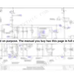 Bomag BW 211 D-3 electrical wiring diagram for supply, starting unit, monitoring, and indicators.