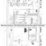 Bomag BM 1300/35 electric circuit diagram showing battery, starter, alternator, and ignition switch wiring connections.