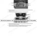 Wacker DPU 4045H, DPU 5045H assembly instructions for crank protection, strap hinge, and rubber profile installation.