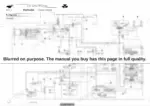 65e63969-b-hydraulic-299 Massey Ferguson 8110, 8120, 8130, 8140, 8150, 8160, 8100 clutch exploded view diagram showing internal components and housing.