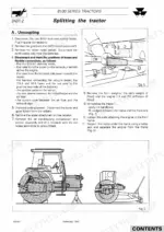 65e63969-b-procedures-39 Massey Ferguson 8110, 8120, 8130, 8140, 8150, 8160, 8100 clutch exploded view diagram showing internal components and housing.