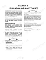 6673c77b-b-maintenance-64 New Holland T2410, T2420 lubrication and maintenance section covering safety precautions, grease fittings, and fluid service.
