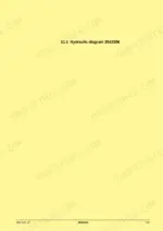 69fc1e5f-b-hydraulic-707 Bomag BF 600 C-HSE, BF 600 C-HCE service manual page 707 showing hydraulic diagram 2542306 title.