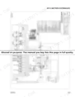 6a30c934-b-hydraulic-172 Bomag 815-2 hydraulic schematic showing pump, motor, and valve component connections with a detailed parts list table.