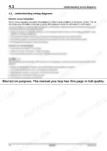 6a8f5375-b2-wiring-46 Bomag BW 211 DE-40 manual page explaining how to read and structure electrical wiring diagrams