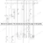 Wacker Neuson WL60, WL70 electrical diagram showing power supply circuit with fuses, relays, and switches.