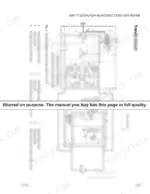 Bomag BW177 D/DH/PDH-40 hydraulic travel circuit diagram with Sauer pump and Poclain motor.