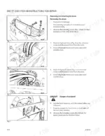 Bomag BW177 D/DH/PDH-40 repair procedure for removing and installing the drum assembly.