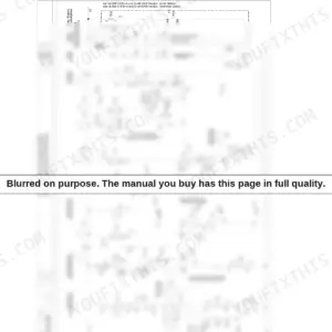 Bomag BW177 D/DH/PDH-40 electrical wiring diagram for starting and engine speed system