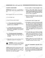 6fcad2a0-b-operations-23 Ford 345C, 445C, 545C engine starting procedures for warm and cold weather, including transmission neutral settings.